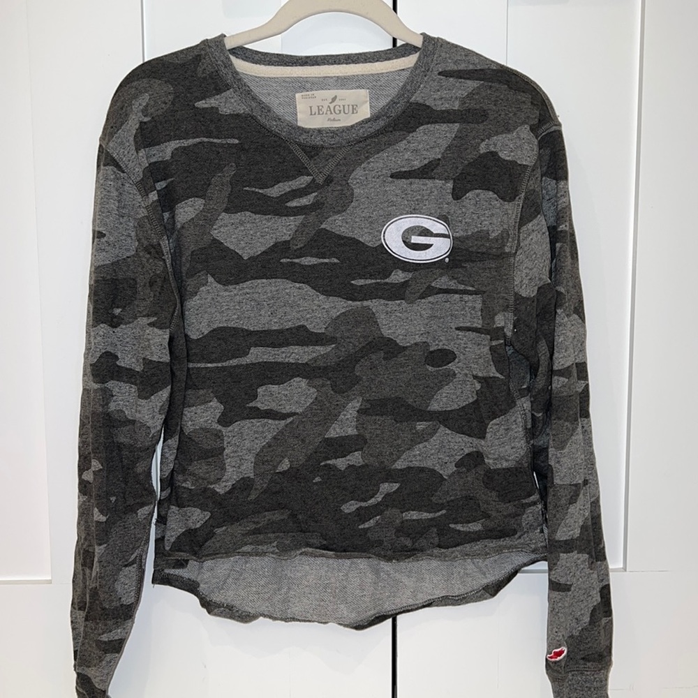 Grey Camo UGA Sweatshirt